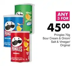 Save Hyper Pringles Sour Cream & Onion/ Salt & Vinegar/ Original offer