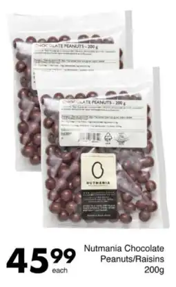 Save Hyper Nutmania Chocolate Peanuts/ Raisins offer