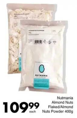 Save Hyper Nutmania Almond Nuts Flaked/ Almond Nuts Powder offer