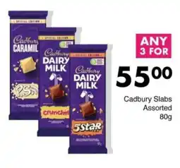 Save Hyper Cadbury Slabs Assorted offer