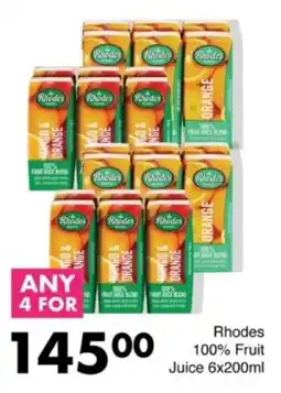 Save Hyper Rhodes 100% Fruit Juice offer