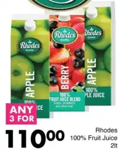 Save Hyper Rhodes 100% Fruit Juice offer