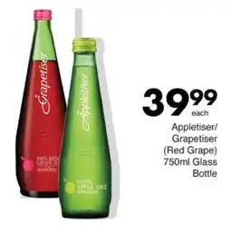 Save Hyper Appletiser/ Grapetiser Glass Bottle offer