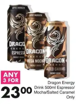 Save Hyper Dragon Energy Drink Espresso/ Mocha/ Salted Caramel Only offer