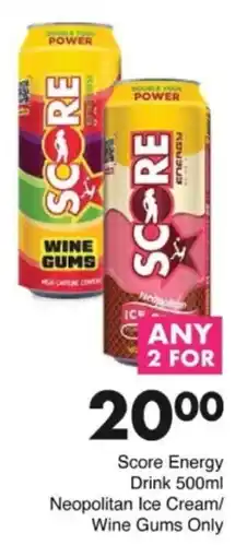Save Hyper Score Energy Drink Neopolitan Ice Cream/ Wine Gums Only offer