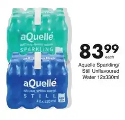 Save Hyper Aquelle Sparkling/ Still Unflavoured Water offer