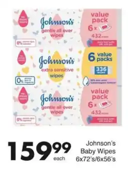 Save Hyper Johnson's Baby Wipes offer
