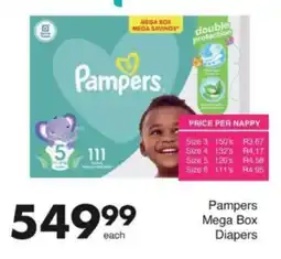 Save Hyper Pampers Mega Box Diapers offer