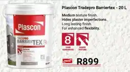BUCO Plascon Tradepro Barriertex offer