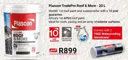 BUCO Plascon TradePro Roof & More offer