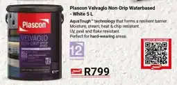 BUCO Plascon Velvaglo Non-Drip Waterbased offer