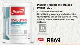 BUCO Plascon Tradepro Waterbased Primer offer