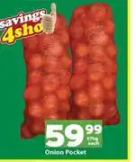 Check Save Onion Pocket-7Kg Each offer