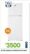 Fair Price KIC 170L Nett White Fridge KTF518ME 20-400 offer