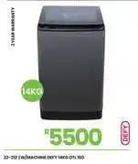 Fair Price Defy 14Kg Washing Machine DTL160 22-312 offer