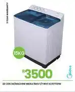 Fair Price Midea 15Kg T/T WHT Washing Machine KL15TTG1W 22-336 offer