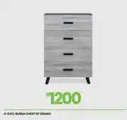 Fair Price Bursa Chest Of Draws 4-043 offer