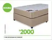 Fair Price Comfort 8 Star Double Base Set 7-298 offer
