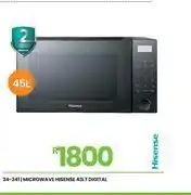Fair Price Hisense 43L Digital Microwave 24-241 offer