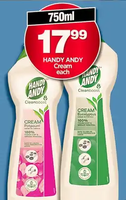 Choppies Handy Andy Cream offer