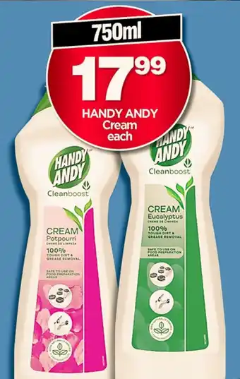 Choppies Handy Andy Cream offer