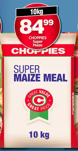 Choppies CHOPPIES Super Maize offer