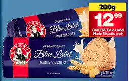 Choppies BAKERS Blue Label Marie Biscuits offer