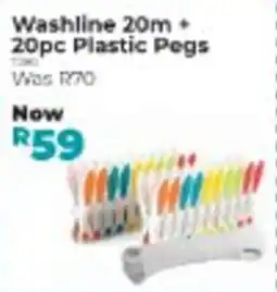 Gelmar Washline + Plastic Pegs offer