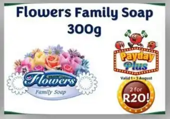 Foodeez Flowers Family Soap offer