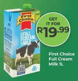 Agrimark First Choice Full Cream Milk offer