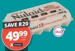 Checkers Nulaid Extra Large Eggs offer