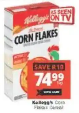 Checkers Kellogg's Corn Flakes Cereal offer