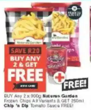 Checkers Natures Garden Frozen Chips All Variants offer