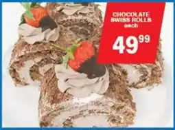Giant Hyper Chocolate swiss rolls offer