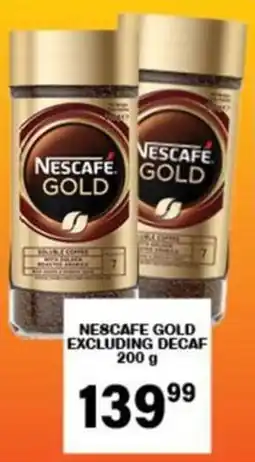 Giant Hyper Nescafe gold excluding decaf offer