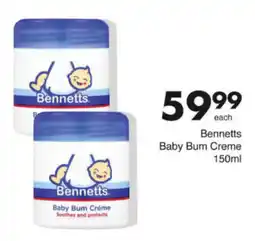 Save Hyper Bennetts Baby Bum Creme offer