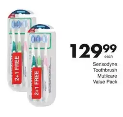 Save Hyper Sensodyne Toothbrush Mutlicare Value Pack offer
