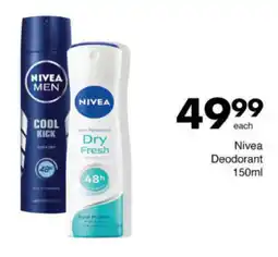 Save Hyper Nivea Deodorant offer