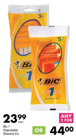 Save Hyper Bic 1 Disposable Shavers offer