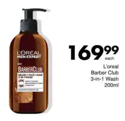 Save Hyper L'oreal Barber Club 3-in-1 Wash offer