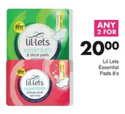 Save Hyper Lil Lets Essential Pads offer