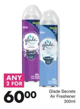 Save Hyper Glade Secrets Air Freshener offer