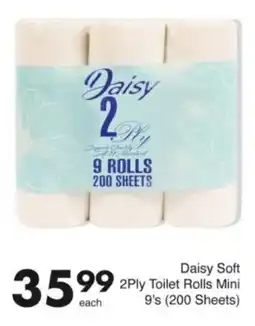 Save Hyper Daisy Soft 2Ply Toilet Rolls Mini offer