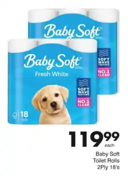 Save Hyper Baby Soft Toilet Rolls 2Ply offer