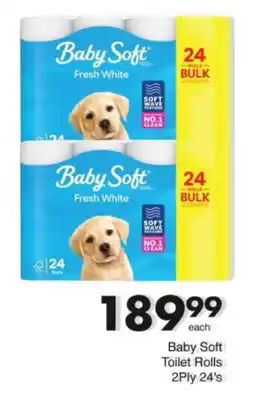 Save Hyper Baby Soft Toilet Rolls 2Ply offer