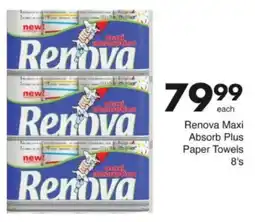 Save Hyper Renova Maxi Absorb Plus Paper Towels offer