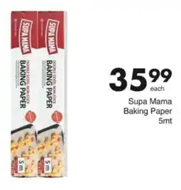 Save Hyper Supa Mama Baking Paper offer