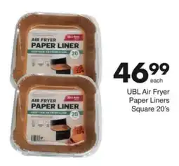 Save Hyper UBL Air Fryer Paper Liners Square offer