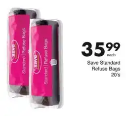 Save Hyper Save Standard Refuse Bags offer