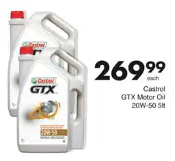 Save Hyper Castrol GTX Motor Oil 20W-50 offer